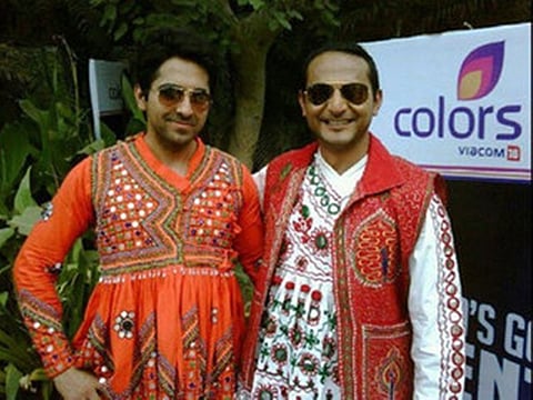 Ayushmann Khurrana and Nikhil Chinapa 