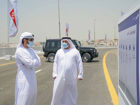 Sheikh Hamdan opens the flyovers between Mohammad Bin Zayed Road and Dubai Al Ain Road  