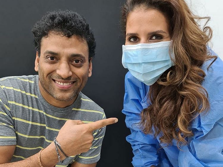 Jagahathan with Dr Maysoon