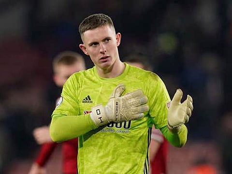 Manchester United goalkeeper Dean Henderson