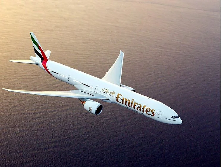 An Emirates Boeing 777-300 ER