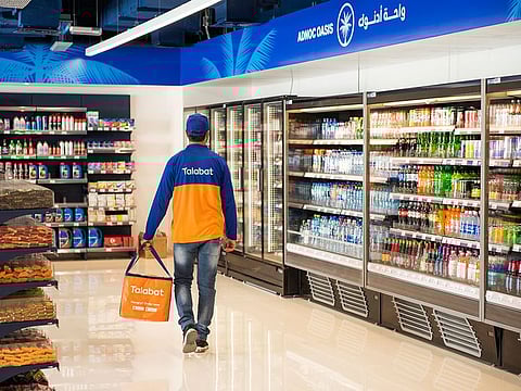 Order in from Adnoc Oasis for anything from grocery needs to a hot beverage. Up to 100 stores in the network are participating in the programme.