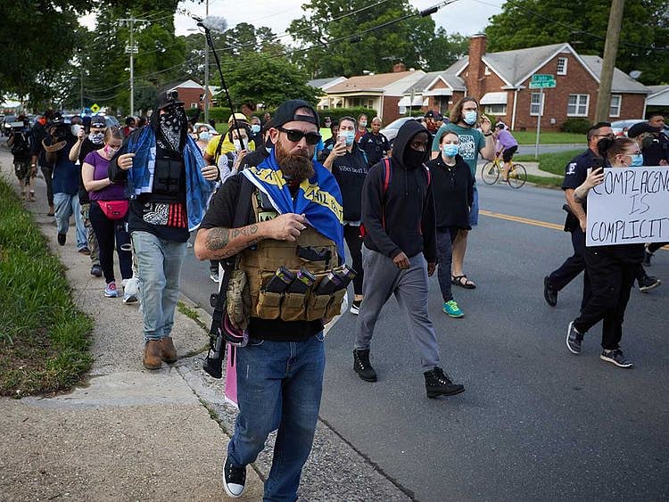 far-right militia, Boogaloo Bois US extremist