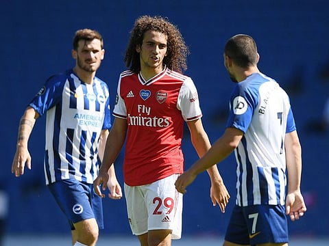 Arsenal lost to Brighton.