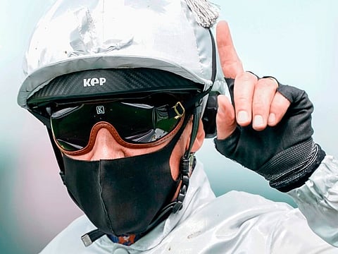 Numero Uno: Frankie Dettori celebrates winning The St James's Palace Stakes on Palace Pier on final day of the Royal Ascot horseracing meet, in Ascot, west of London on Saturday.
