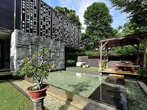 The house, modeled after the seventh-century Tang Dynasty capital of Chang'an, is literally a private museum