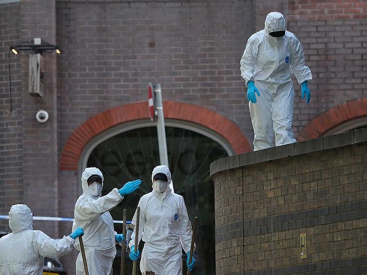 Reading attack forensic police England stabbing attack