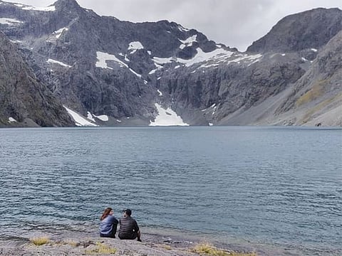 "Throwback to when you could go to such beautiful spots in nature. Just to be able to sit together and just soak it all in. With my one and only," Kohli captioned the picture.