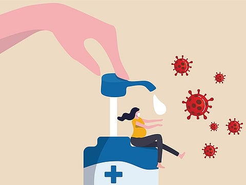 How safe are alcohol hand rubs for pregnancy?