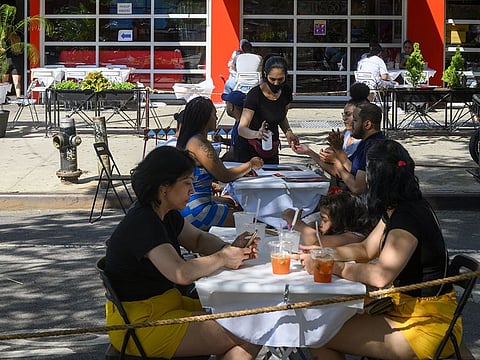 Park them on the curb... Businesses in the restaurant business have tried out many ways to adapt post-lockdown. But risk of failure could be just a step away.