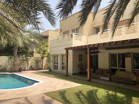 Indian expatriate Asad Haque's Meadows villa. 