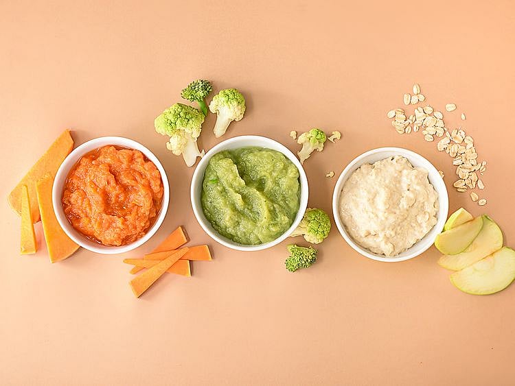 BC baby food purées