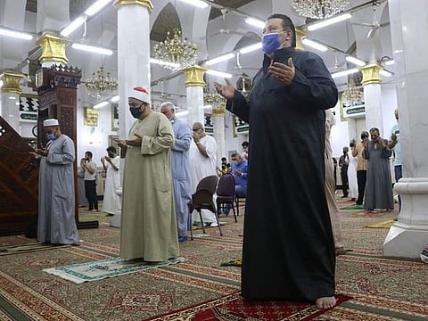 Egypt mosque covid