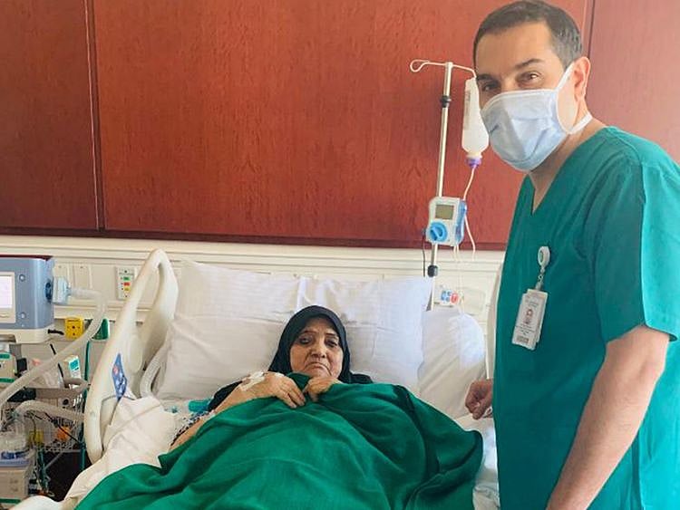 Balkis Mohammed with Dr Aws Sarmad Al Fahad