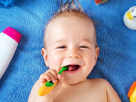 The toothpaste art had been an accidental discovery (Image for illustrative purposes) 