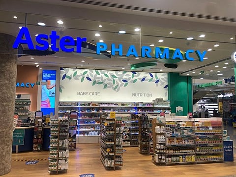 Aster Pharmacy has a growing network of more than 200 stores across all emirates