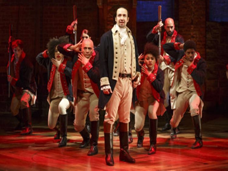 Lin Manuel-Miranda in 'Hamilton'