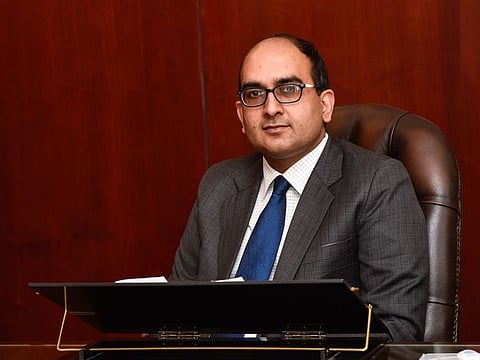 Vipul, the Consul-General of India in Dubai, at his office. 