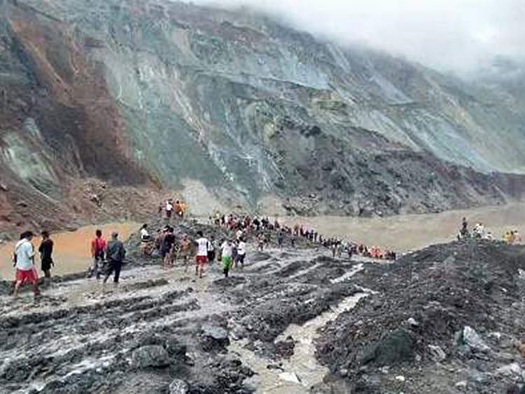 Myanmar jade mine landslide
