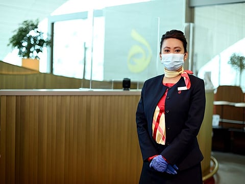 Marhaba lounge with a dedicated safety ambassador