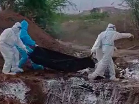 The video sparked outrage after being widely shared on social media platforms