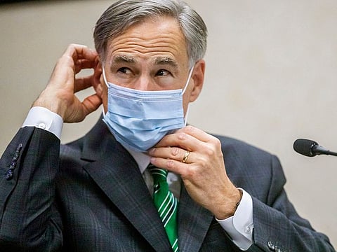 File picture: Texas Gov. Greg Abbott.
