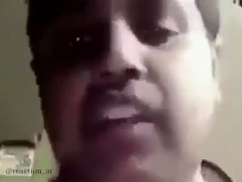 A screengrab from the video.