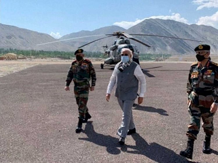 Modi Ladakh China border
