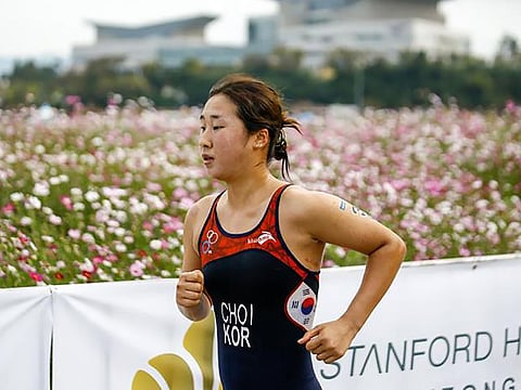 South Korean triathlete Choi Suk-hyeon