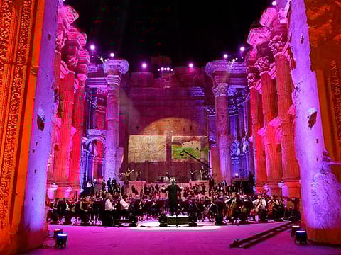 Photos: Lebanon holds Baalbek concert despite coronavirus, economic crisis
