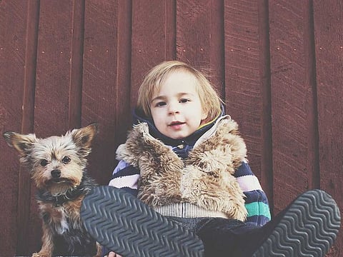 The study showed that children from dog-owning households were 34 per more likely to engage in considerate behaviours, such as sharing.