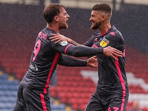Leeds defeated Blackburn to keep their promotion bid on track