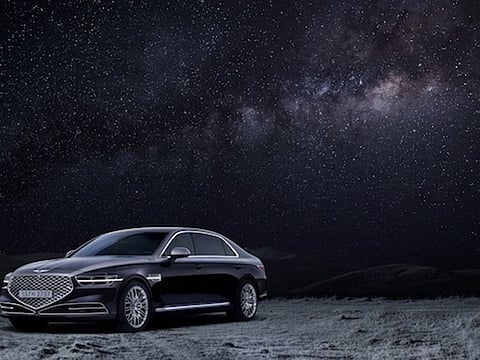 One for the stars... Genesis has gone all out with the Stardust edition for its G90 flagship.