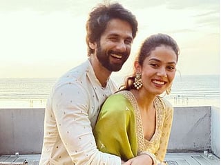 Bollywood's Shahid and Mira Kapoor continue to give fans couple goals