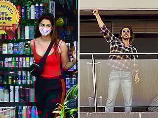 COVID-19: From Shah Rukh Khan to Disha Patani, Bollywood celebrities step out with caution