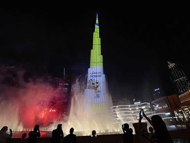 Dubai Summer Surprises official opening ceremony at Burj Khalifa  