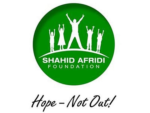 Shahid Afridi Foundation logo