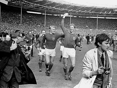 Jack Charlton helped England win the World Cup in 1966