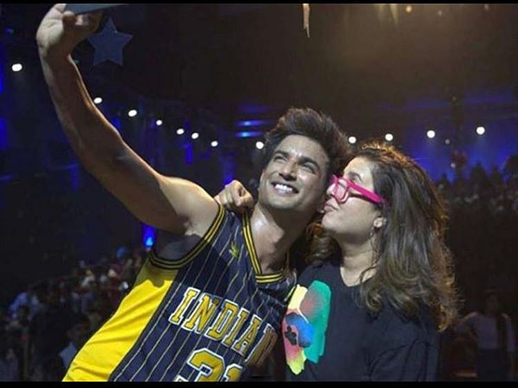 Sushant Singh Rajput and Farah Khan Kunder
