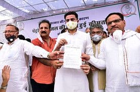 As of now, many MLAs, who are believed to be in the Pilot camp, are also in Delhi to meet the party leadership.