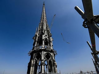 Photos: Notre Dame Cathedral to be rebuilt as before - no modern twists