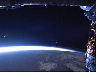 Look: Comet Neowise streaking past Earth, providing spectacular show