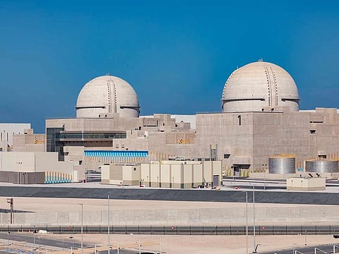 The Barakah nuclear plant.