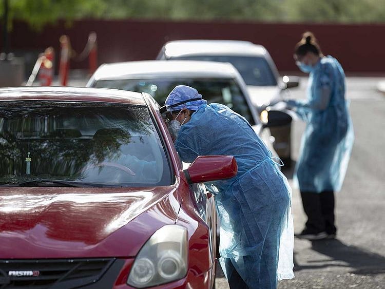 Healthcare PPE workers US Arizona