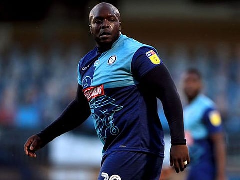 Wycombe's Adebayo Akinfenwa is one of the strongest professional footballers