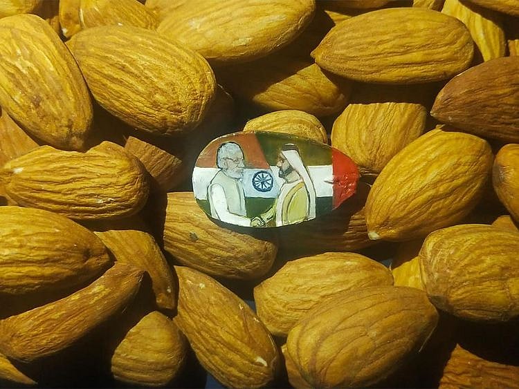 Almond portrait