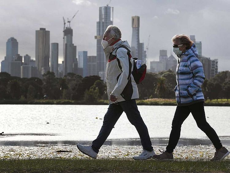 Melbourne walk coronavirus