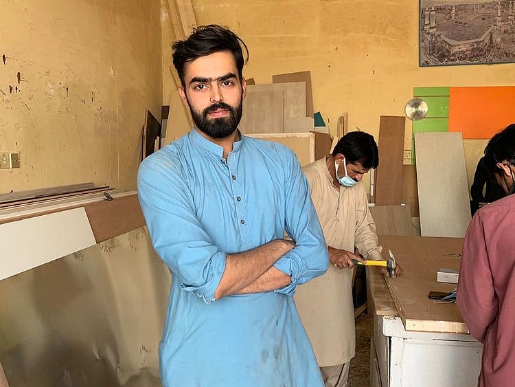 Pakistani carpenter