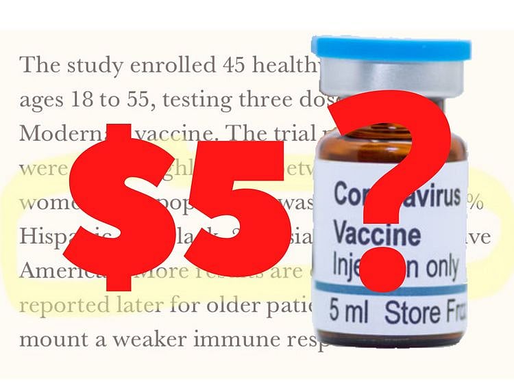 $5 vaccine COVID-19