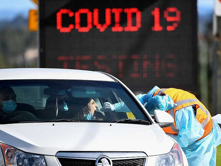 Australia testing public coronavirus covid